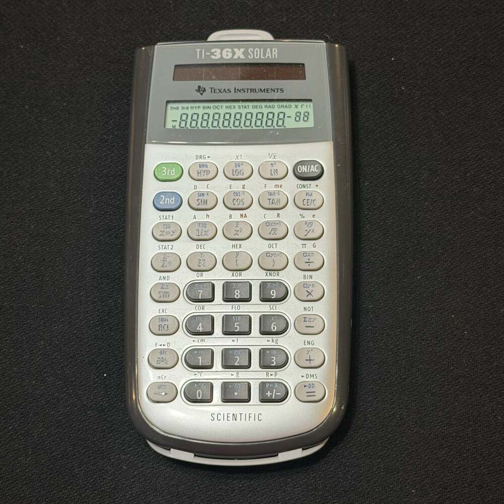 Texas Instruments TI-36X Solar Scientific Calculator
